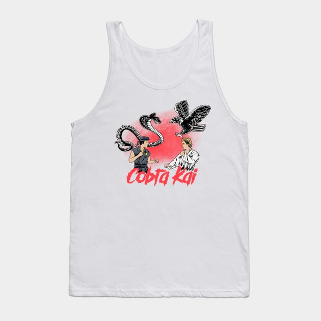 Raging Cobra Tank Top by nazumouse